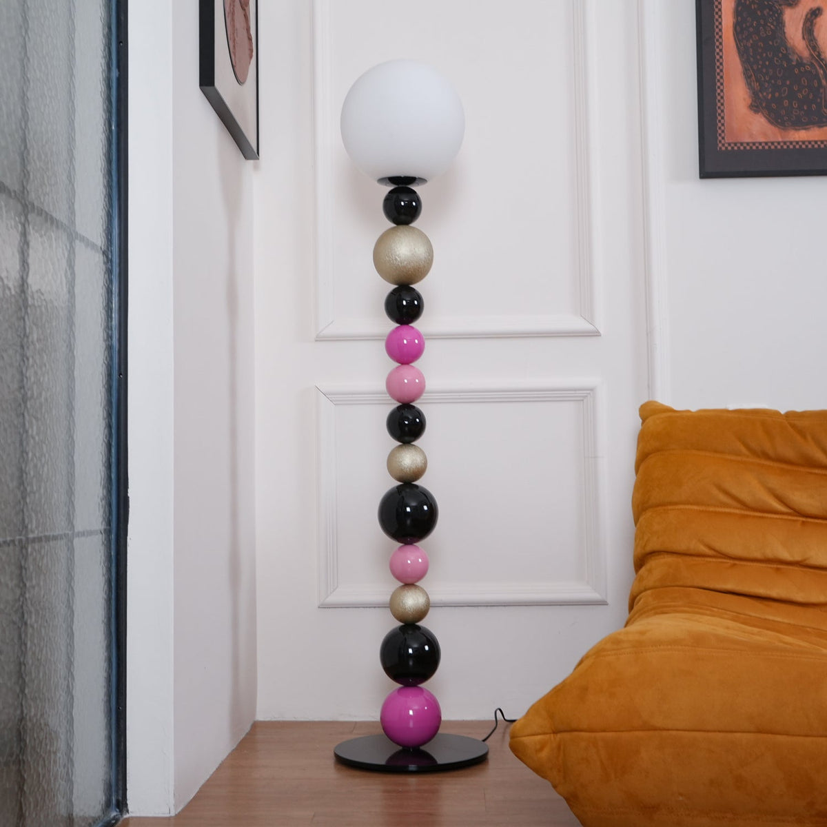 Beads vloerlamp