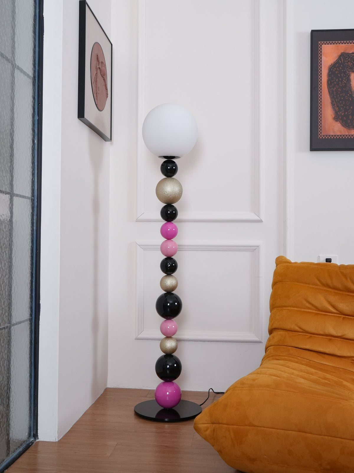 Beads vloerlamp