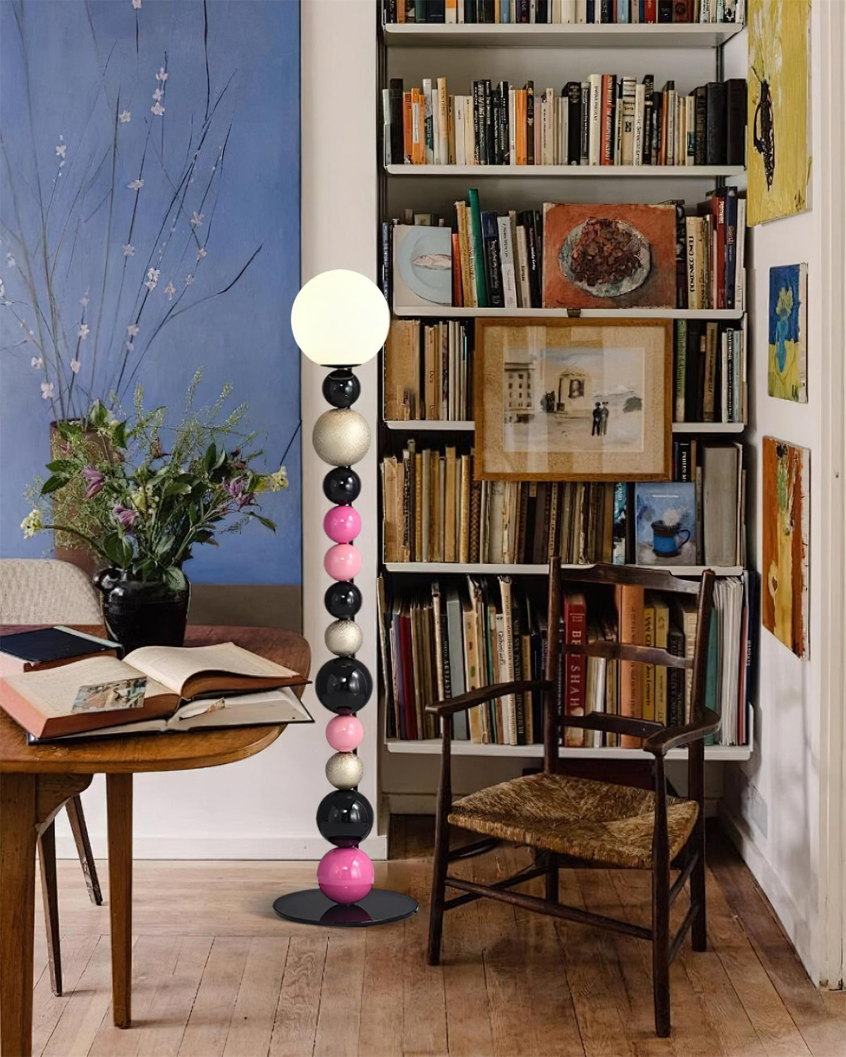 Beads vloerlamp