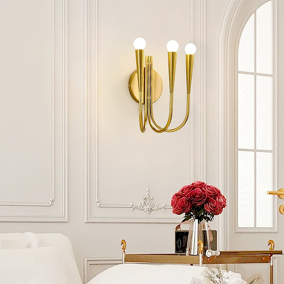 Eoveth Premium elegantie Arm wandlamp van glas
