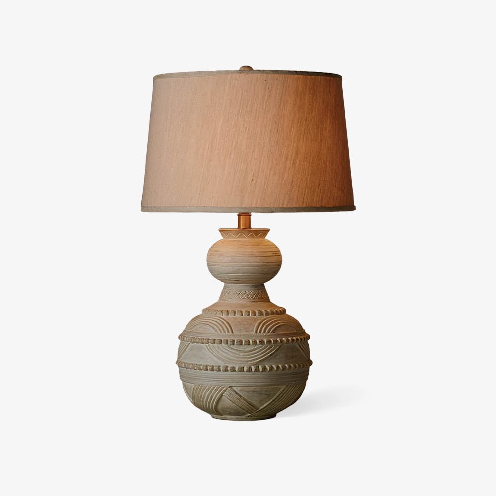 Zyra Rustic Houten tafellamp