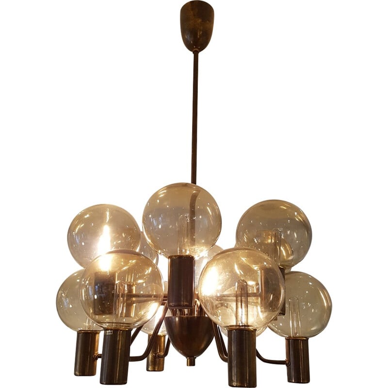 Valentina Moderne LED Kroonluchter Metaal Glas Woonkamer