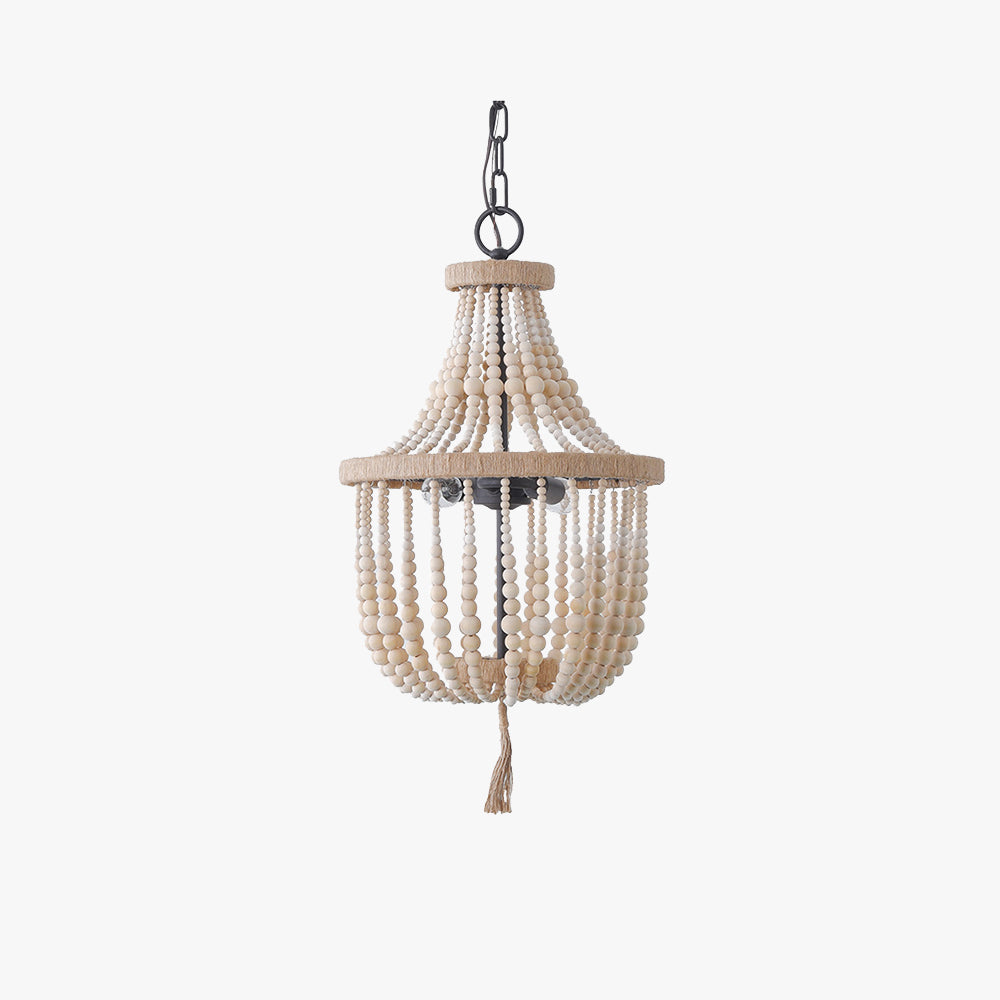 Alessio Design LED Hanglamp Wit/Hout Metaal/Houten Slaapkamer/Woonkamer/Kinderkamer