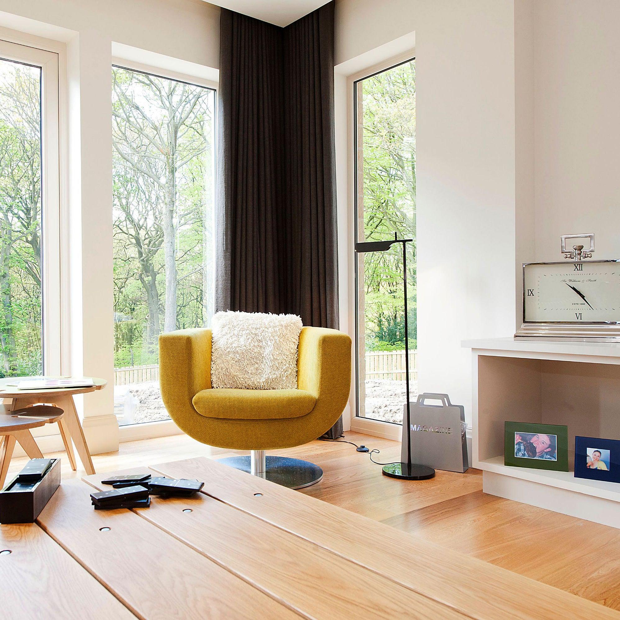 Edge Moderne Minimalistische Rechthoekige Lineaire Metalen Vloerlamp Zwart