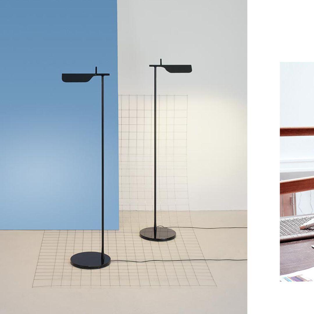 Ebonis Acryl Minimalistische vloerlamp