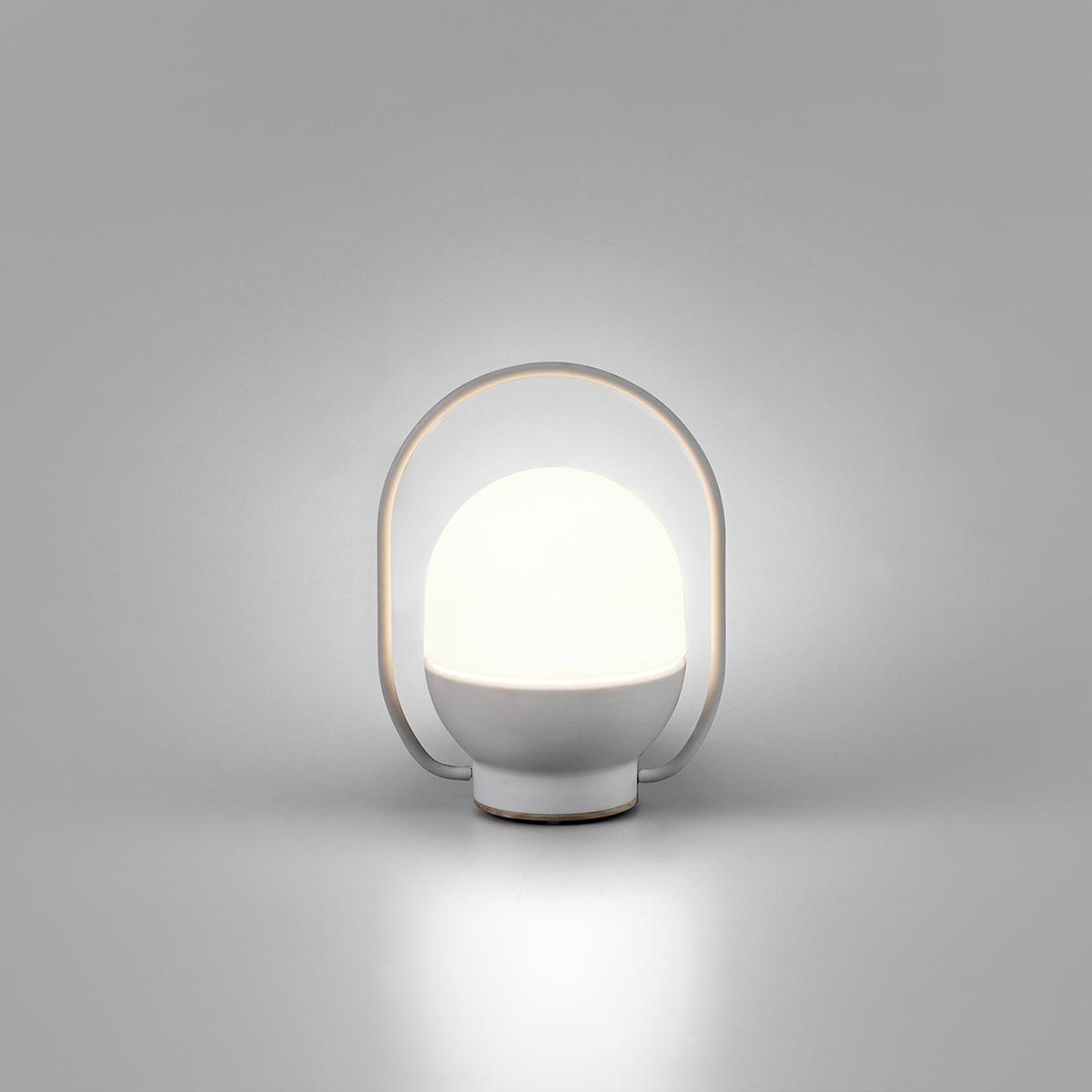 Orb Moderne tafellamp van glas