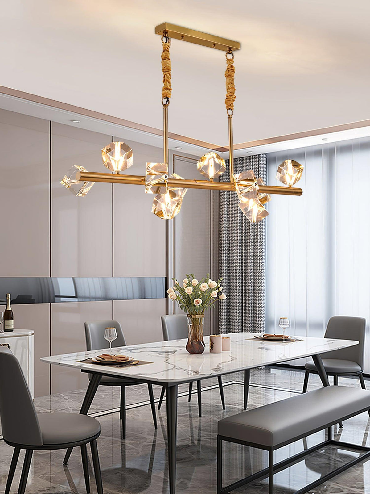 Eurthiel Luxe Kristal hanglamp