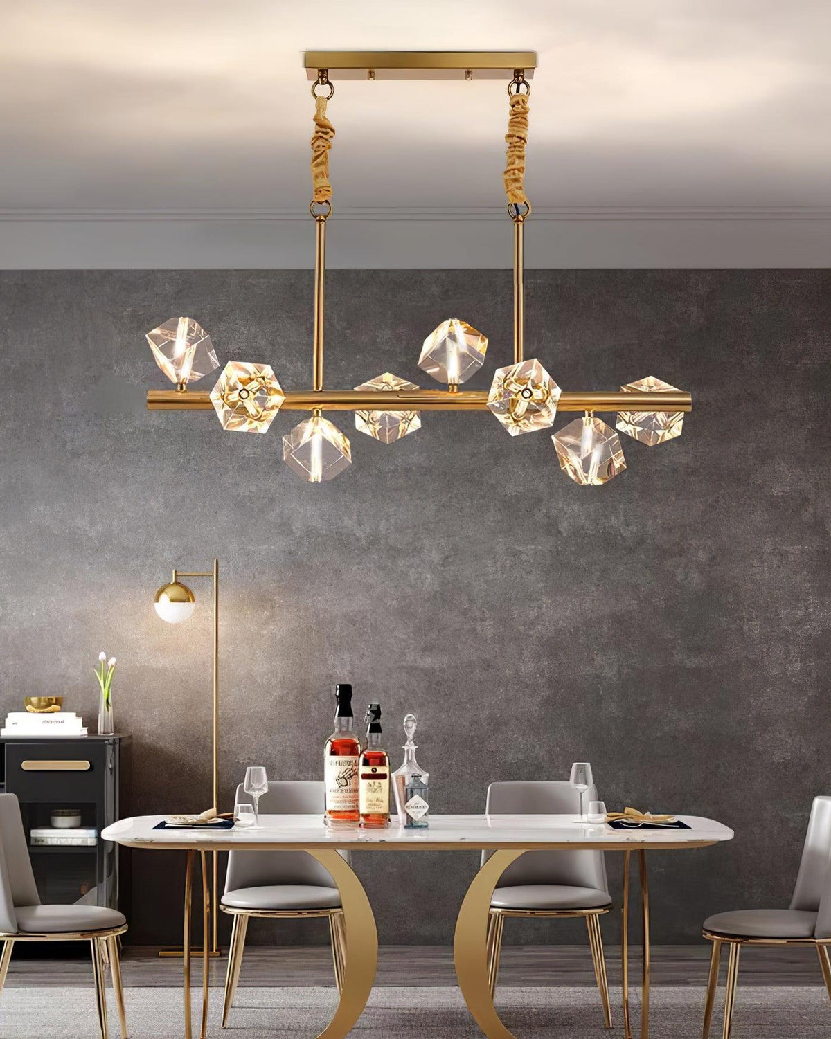 Eurthiel Luxe Kristal hanglamp