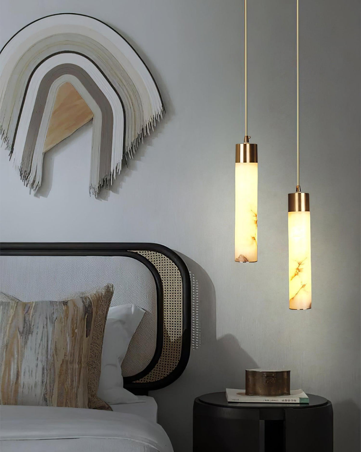 Rin Cylinder albasten hanglamp