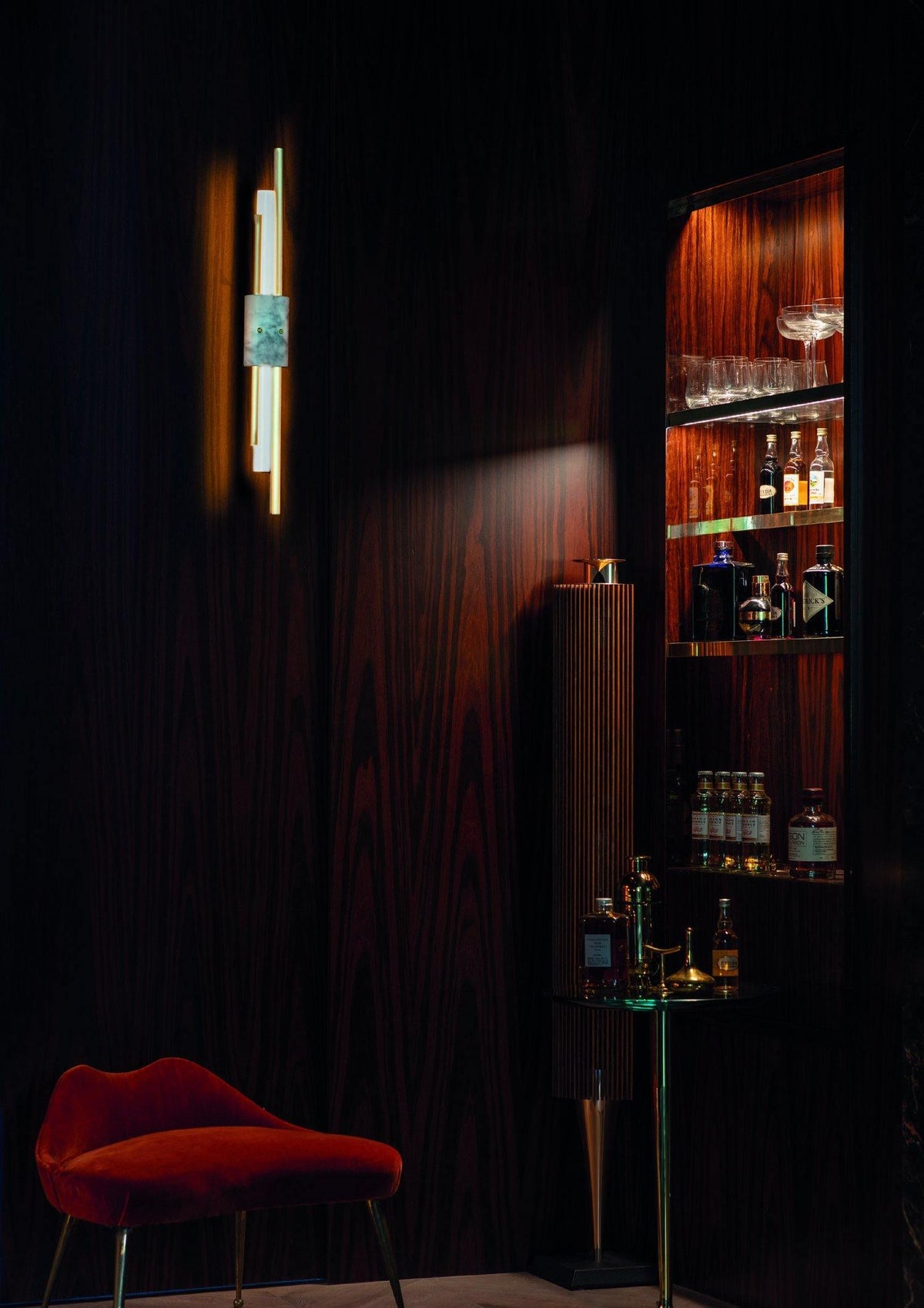 Mirenol Premium Noordse kunst Marmer wandlamp