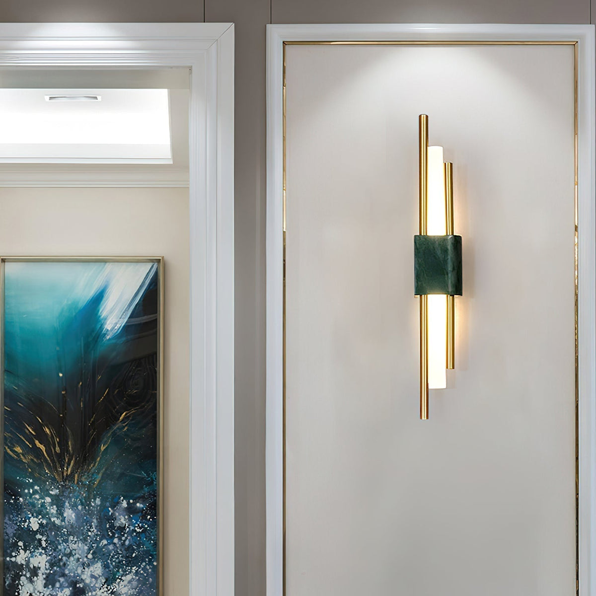 Mirenol Premium Noordse kunst Marmer wandlamp