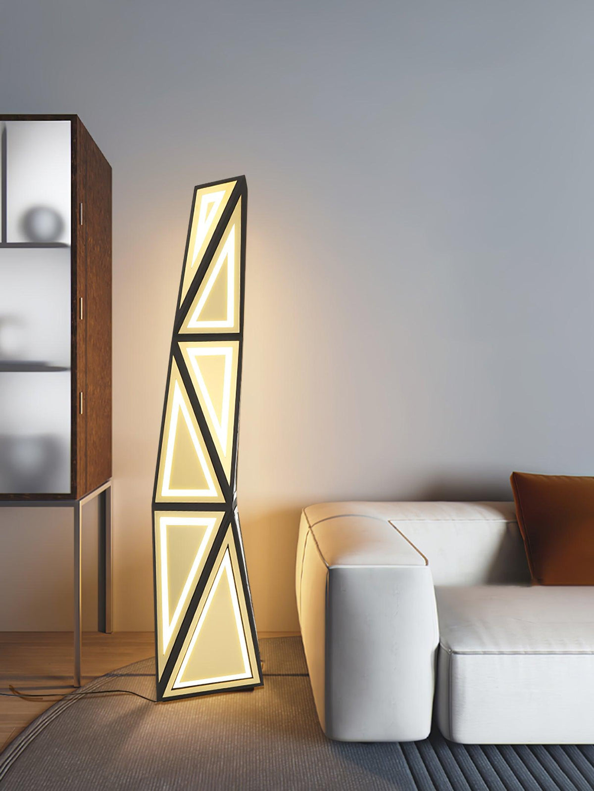Evvelora Geometrische LED vloerlamp