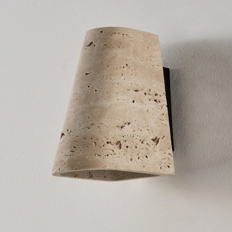 Tavren travertin wandlamp