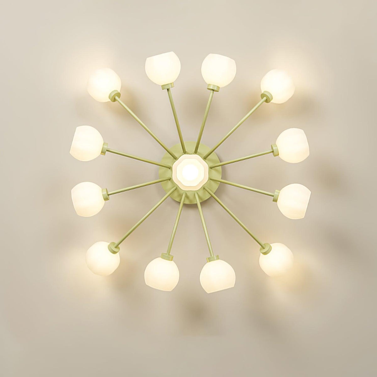 Florina bloemblaad plafondlamp