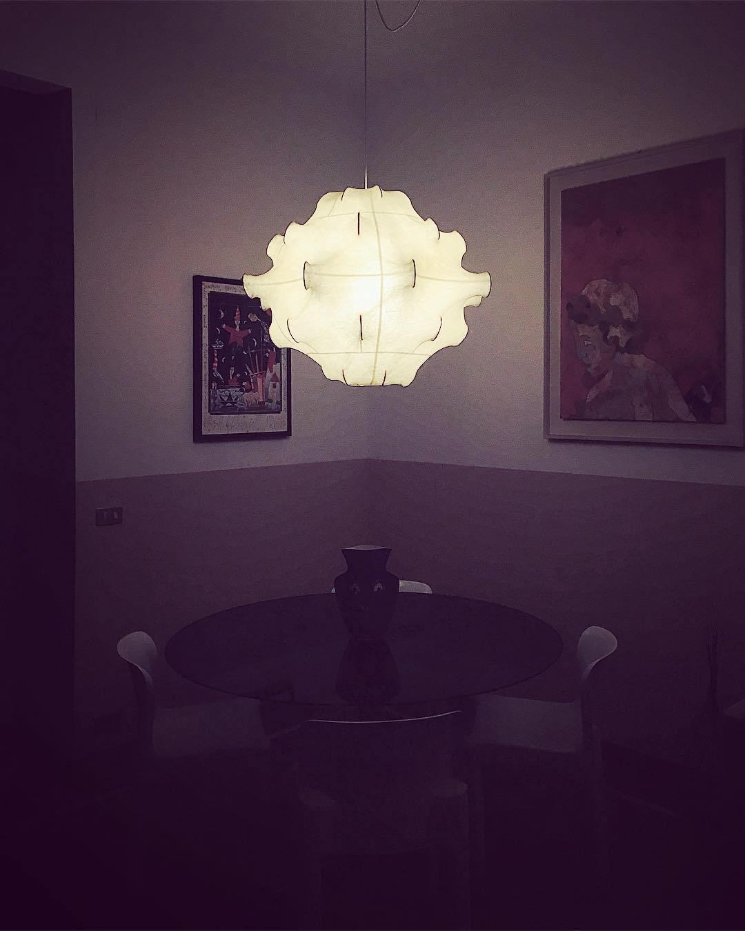 Soti moderne hanglamp van zijde