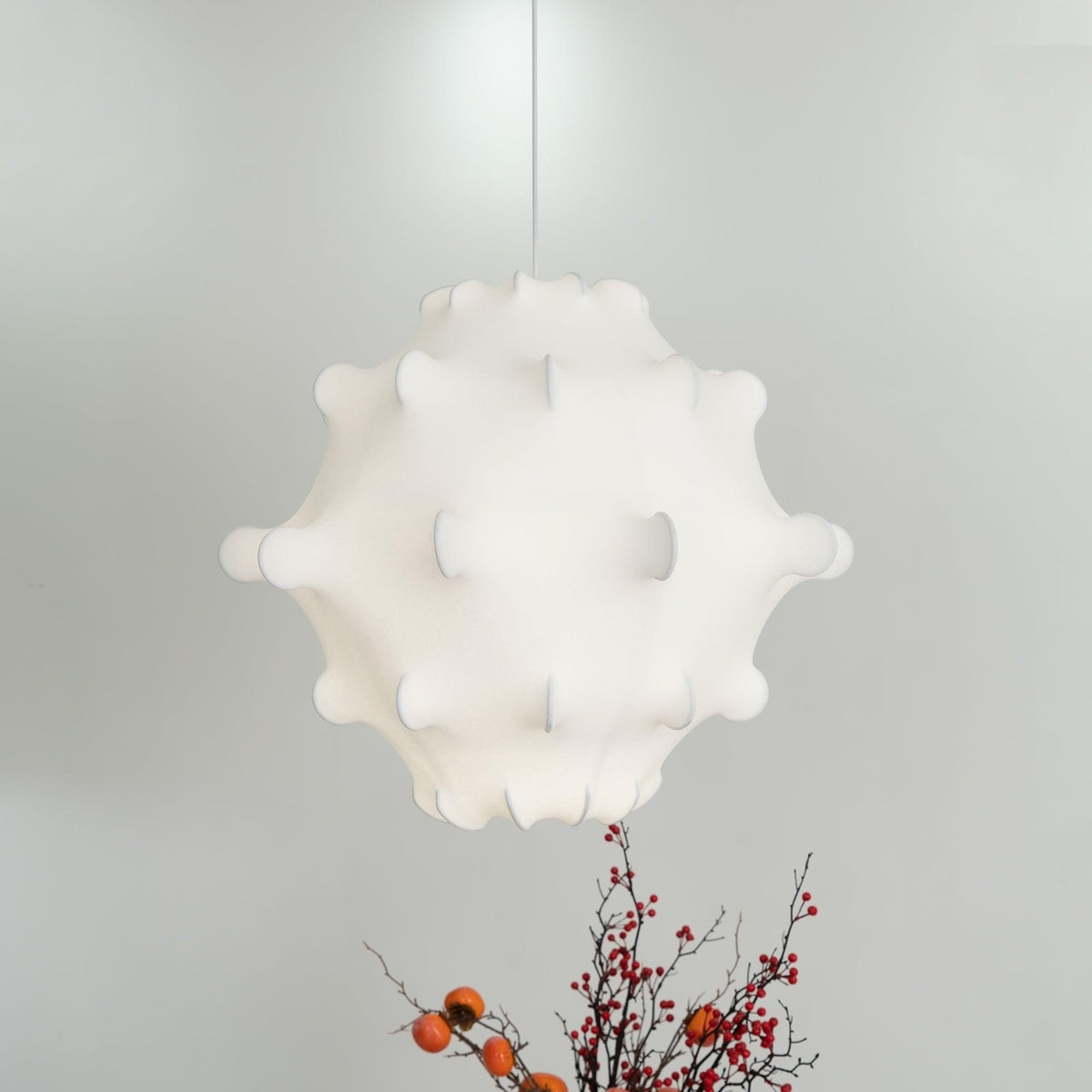 Soti moderne hanglamp van zijde