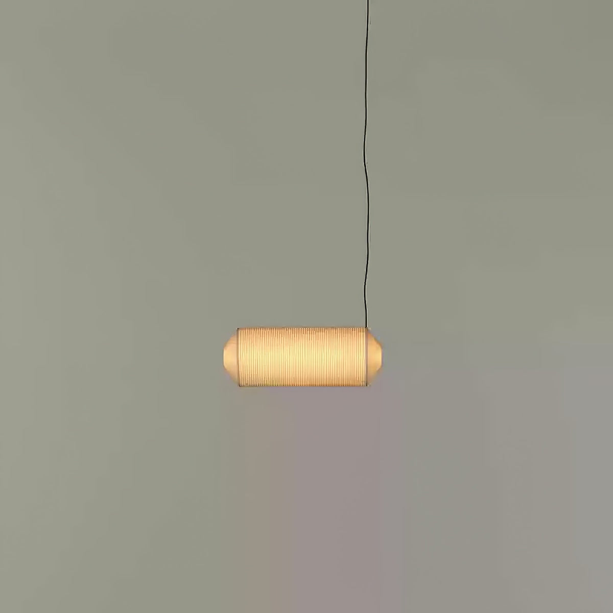 Oren moderne minimalistische hanglamp van natuurlijke mulberry zijde