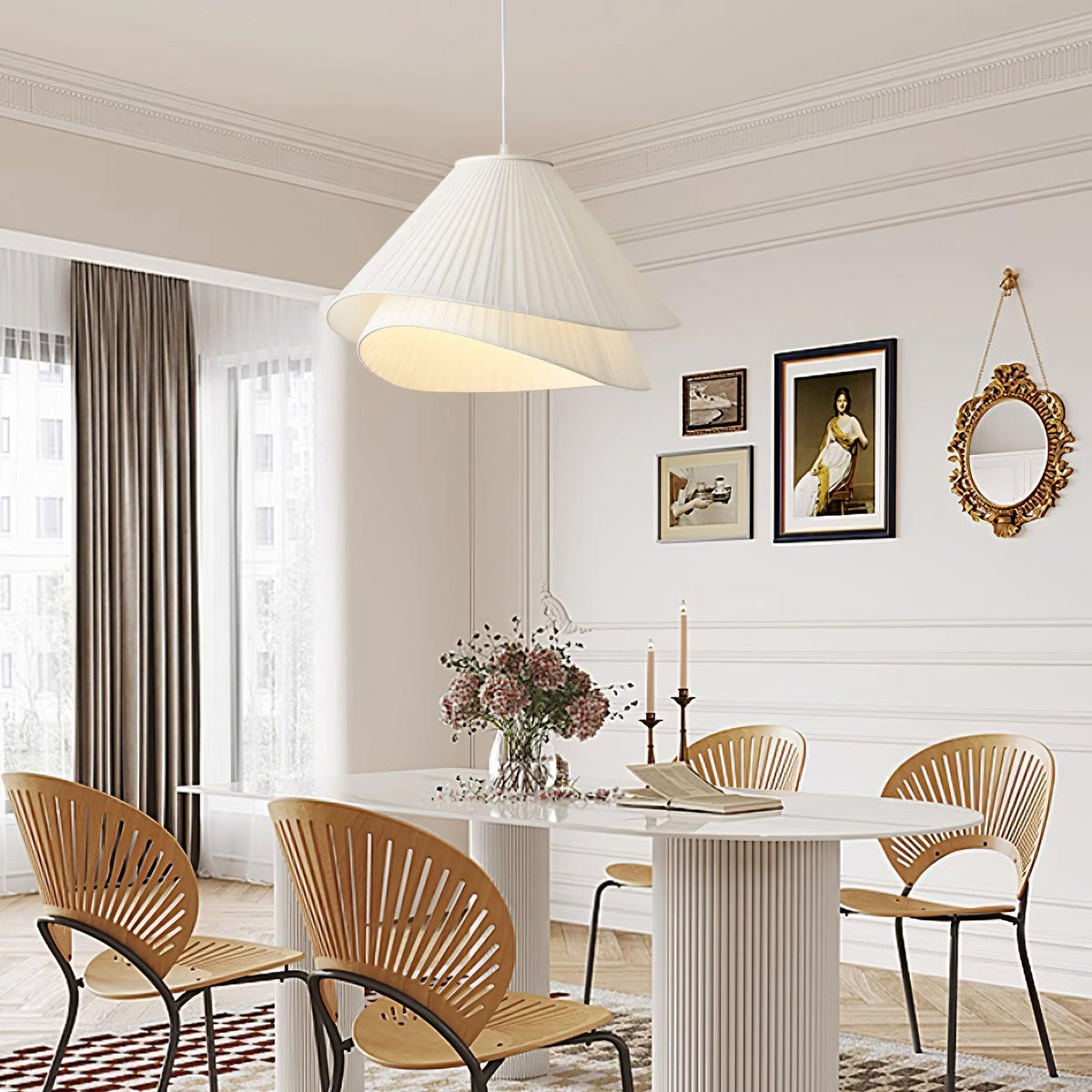Tempo geplooide hanglamp