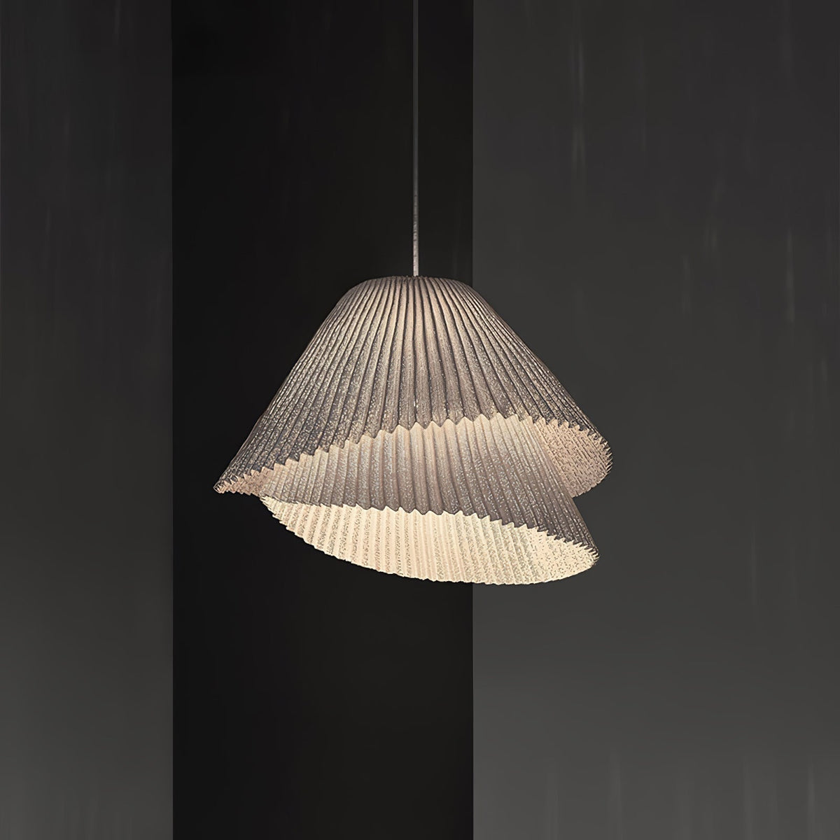 Viora Vintage hanglamp van geverfd staal