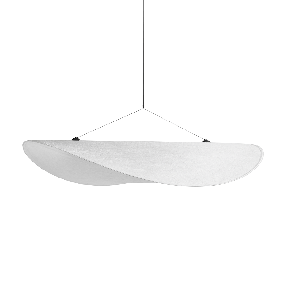Larenol hanglamp van glas van papier en glasvezel