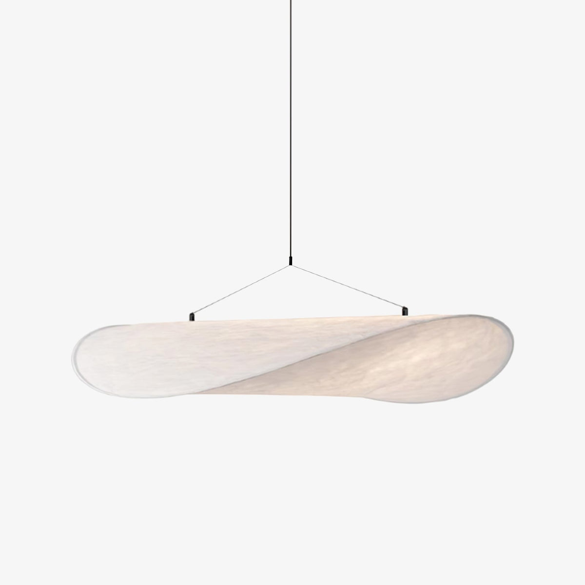 Luminette minimalistisch hanglamp van zijde