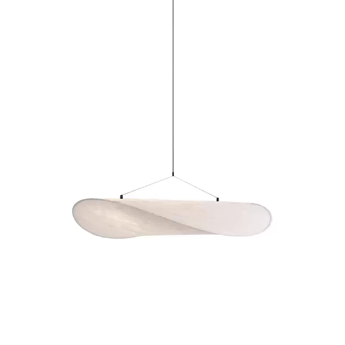 Luminette minimalistisch hanglamp van zijde