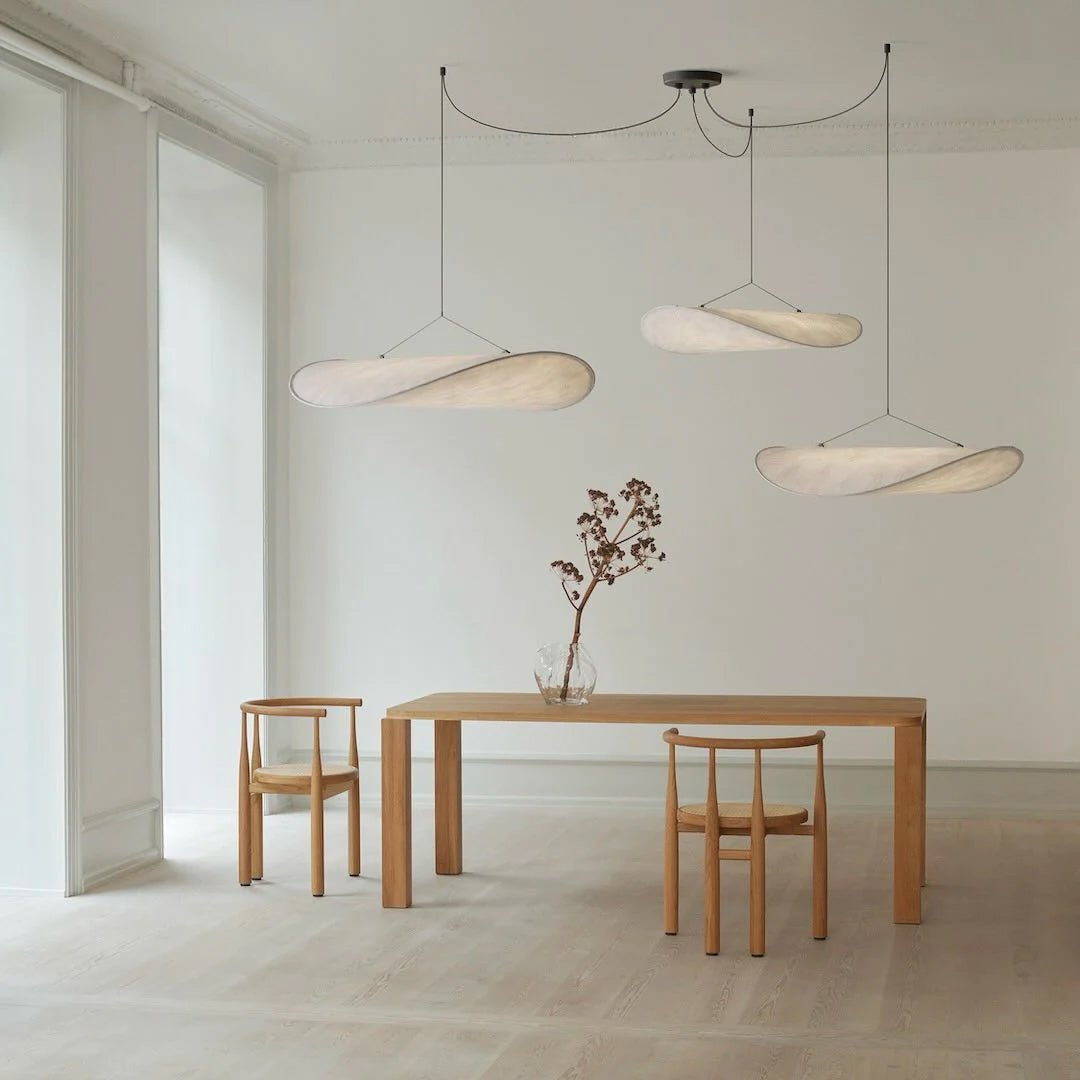 Marenis elegantie Nordic Zijde hanglamp
