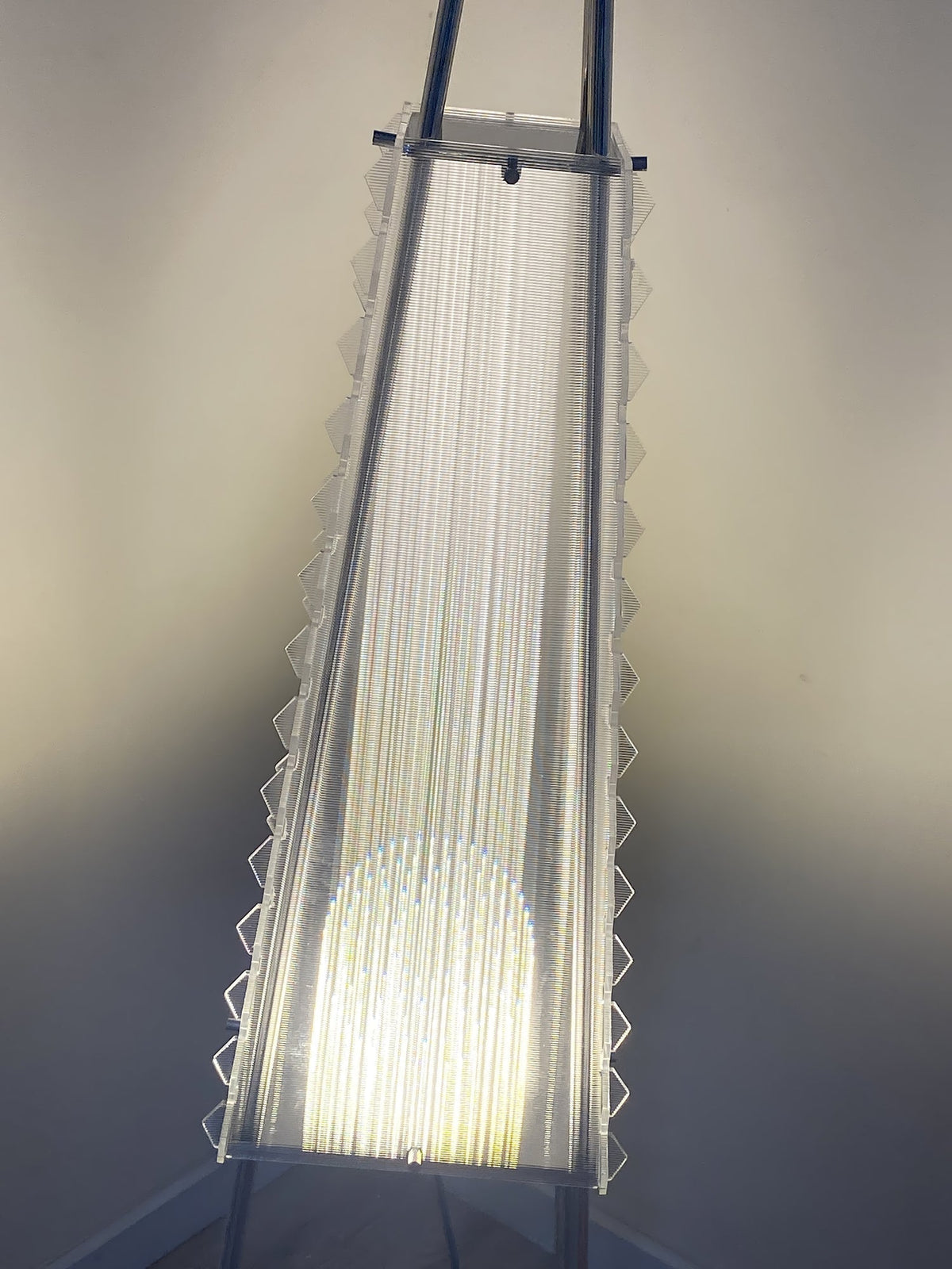 Tetra Industriële vloerlamp van acryl