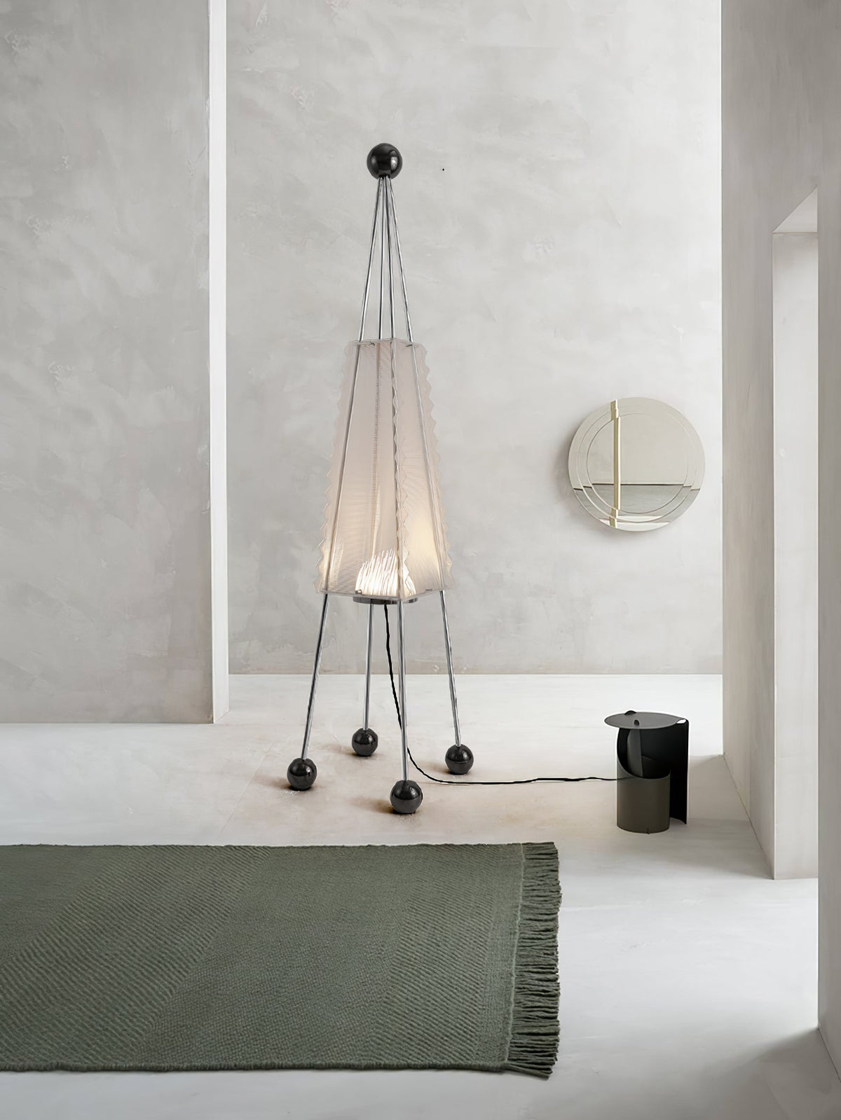 Tetra Industriële vloerlamp van acryl