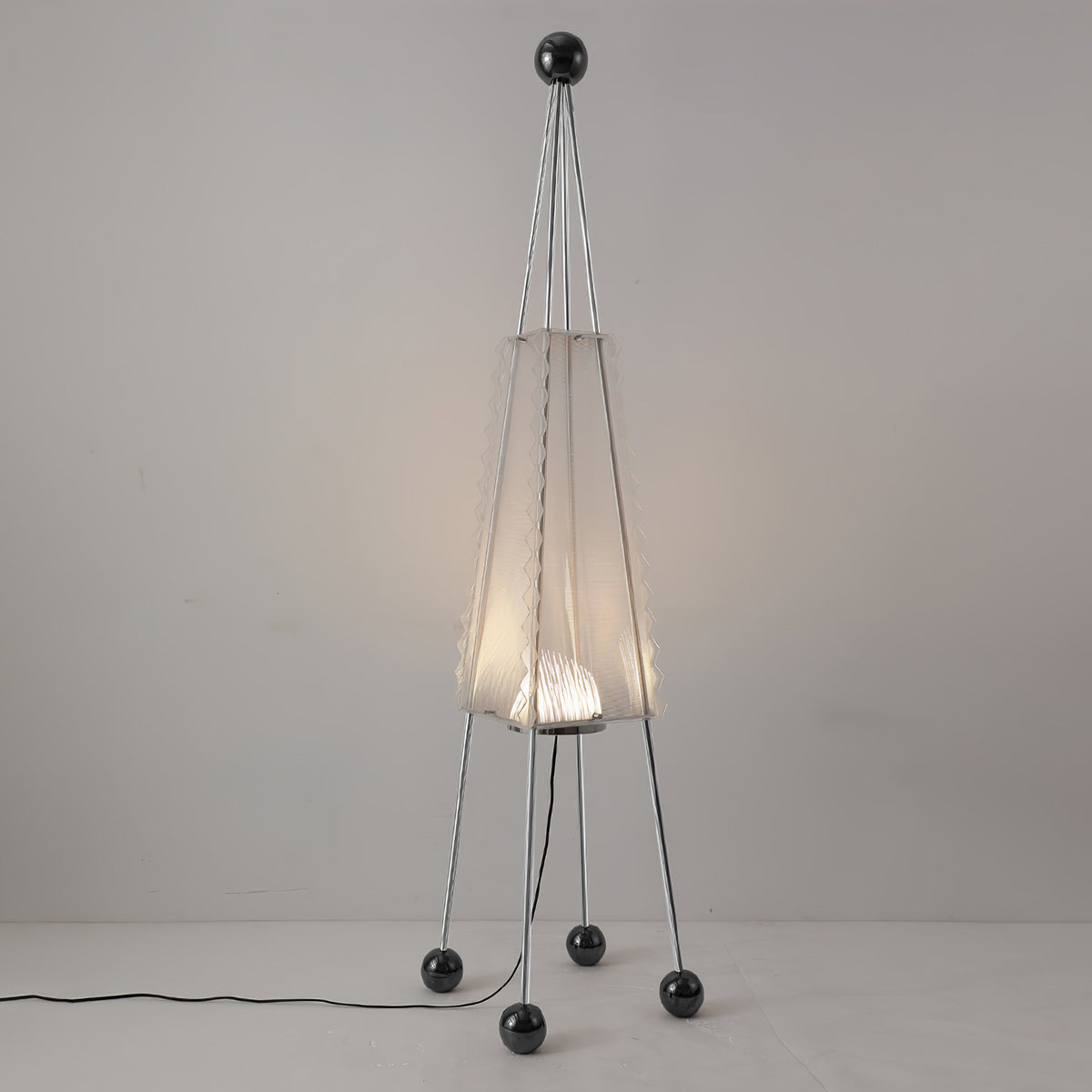 Tetra Industriële vloerlamp van acryl