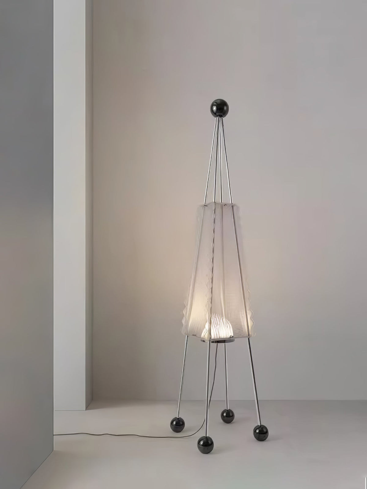 Tetra Industriële vloerlamp van acryl