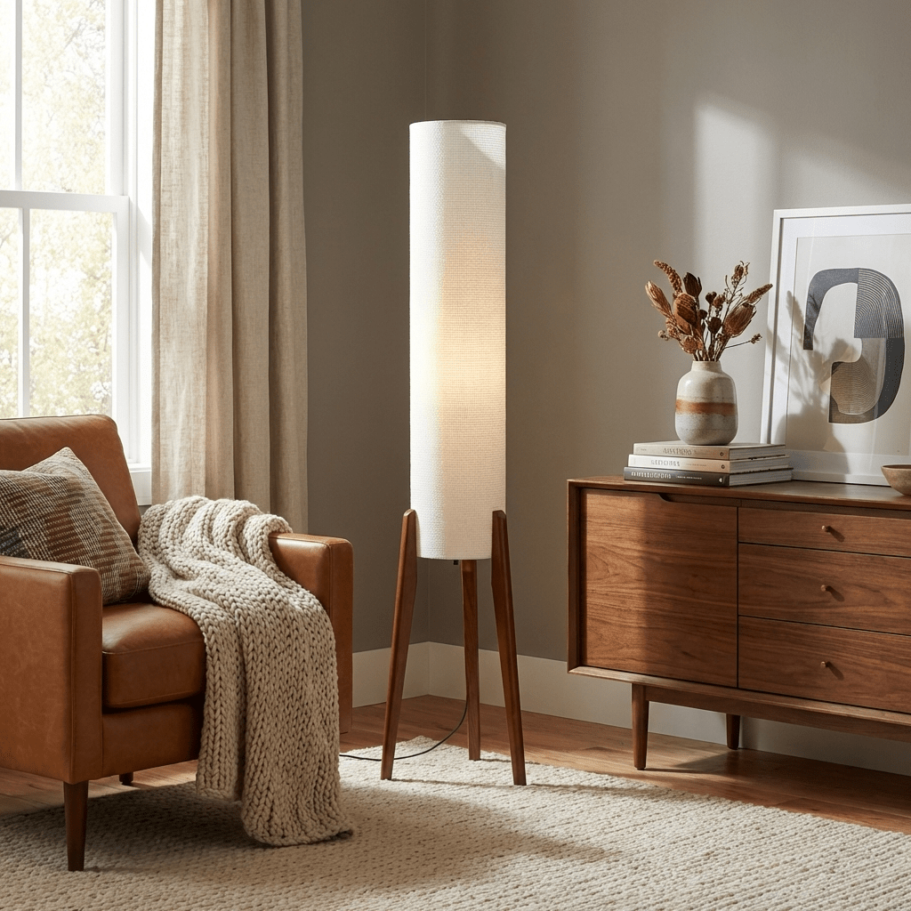 Selmont Terra Ink Column vloerlamp