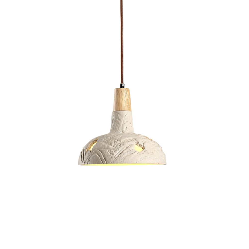 Ormarion Noordse kunst gehouwen cement hanglamp