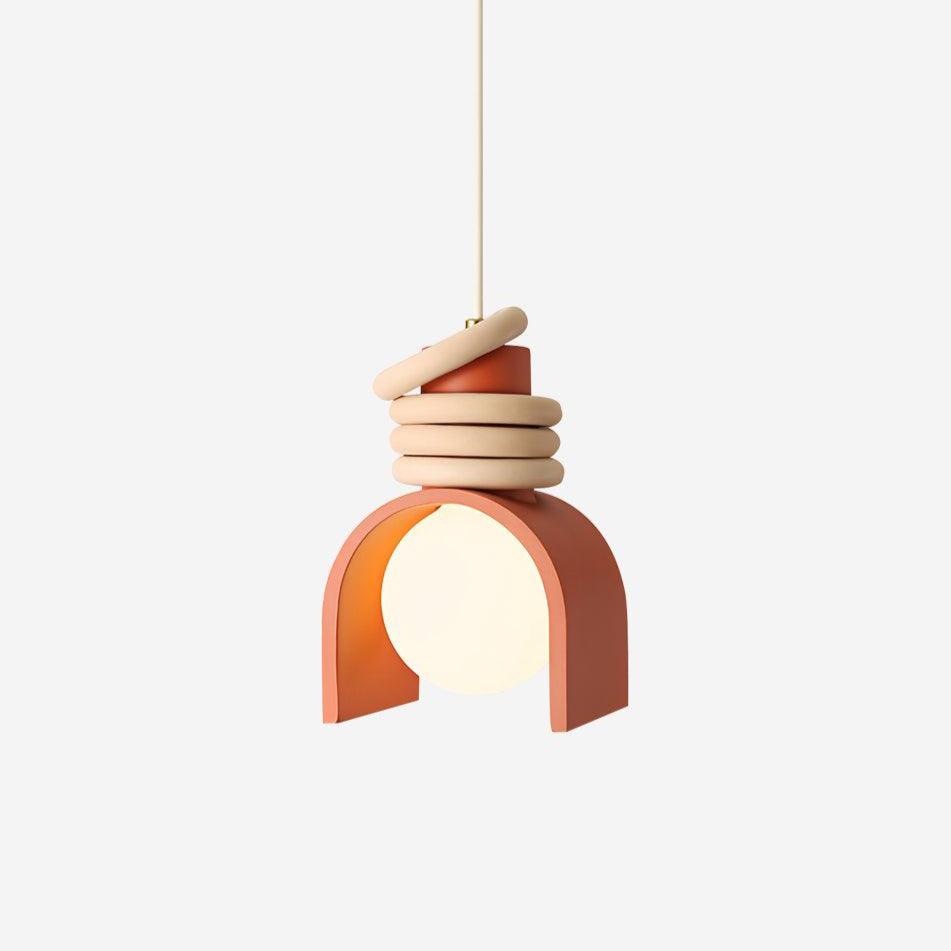 Uvian Moderne hanglamp van glas
