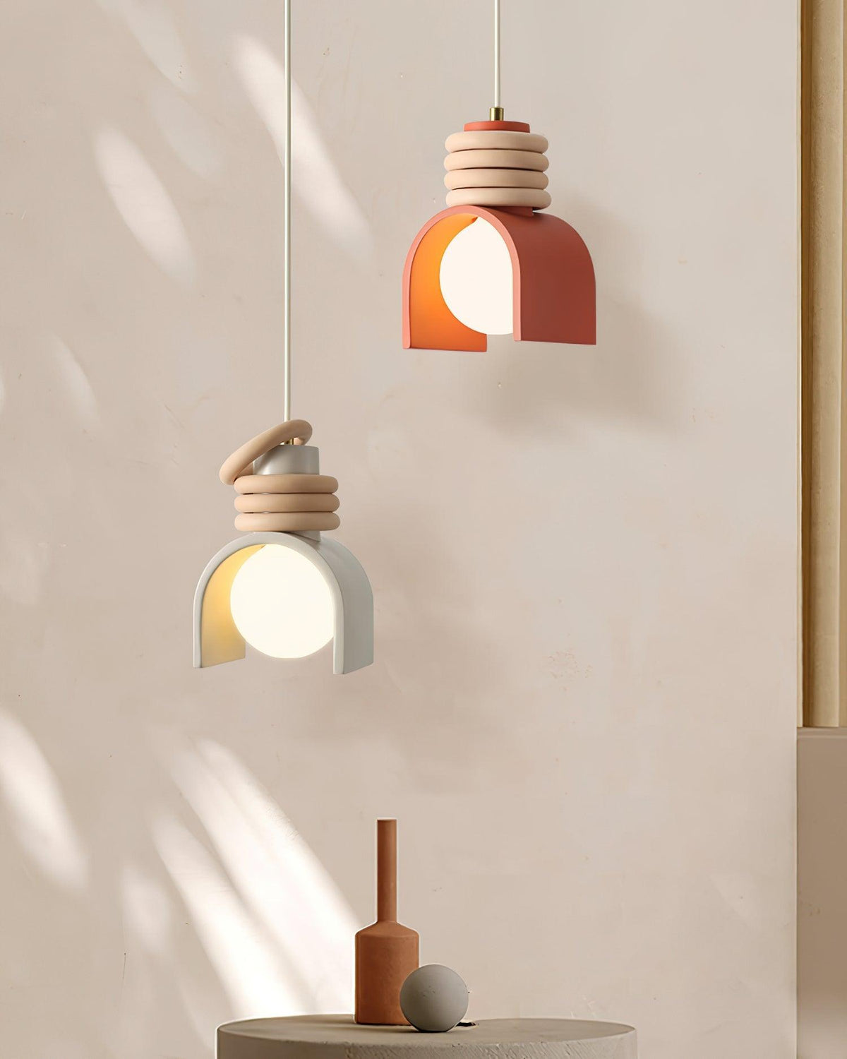 Uvian Moderne hanglamp van glas