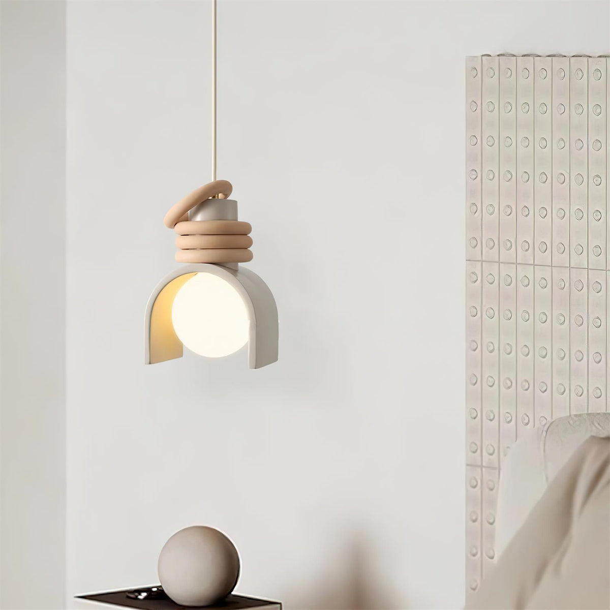 Uvian Moderne hanglamp van glas