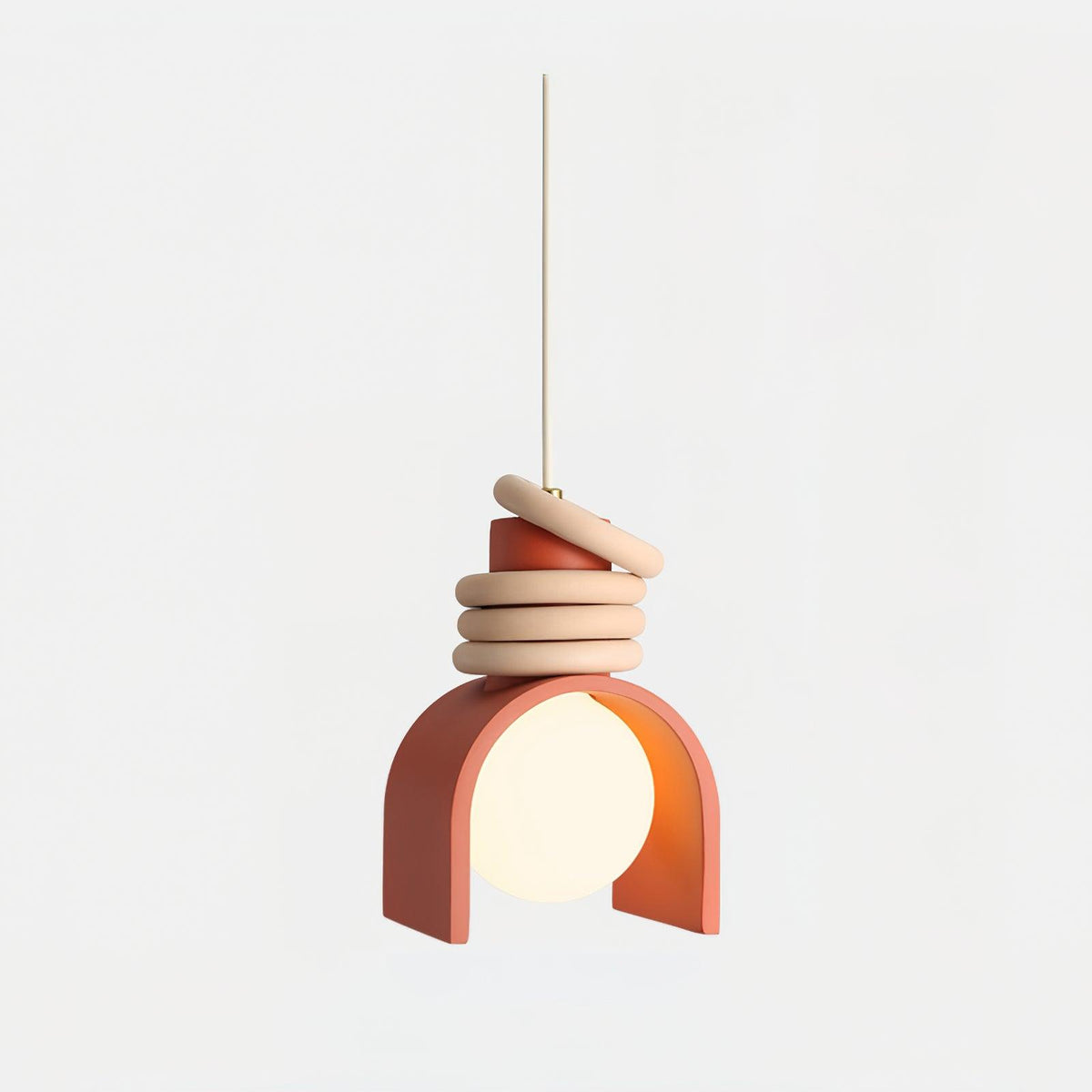 Uvian Moderne hanglamp van glas