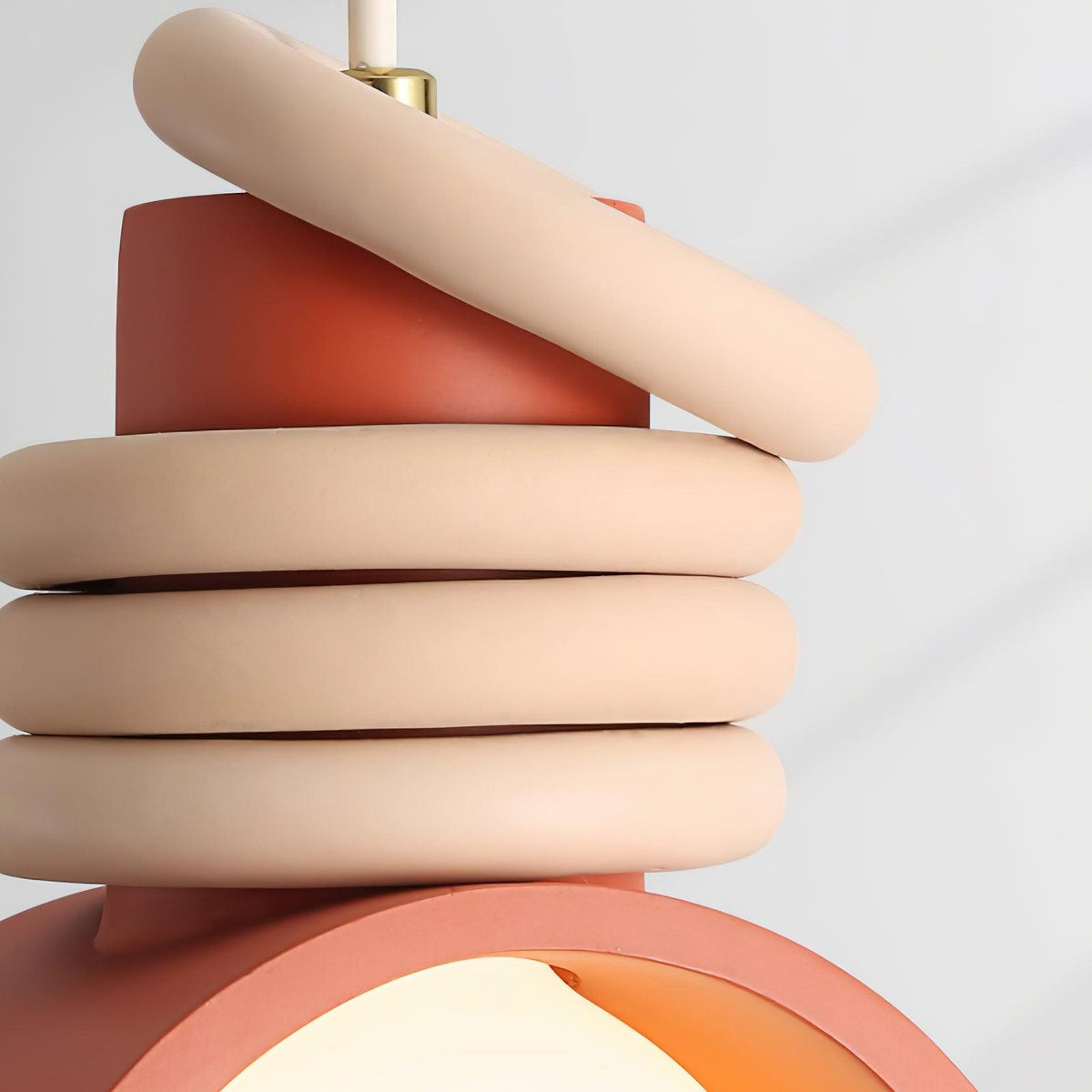 Uvian Moderne hanglamp van glas
