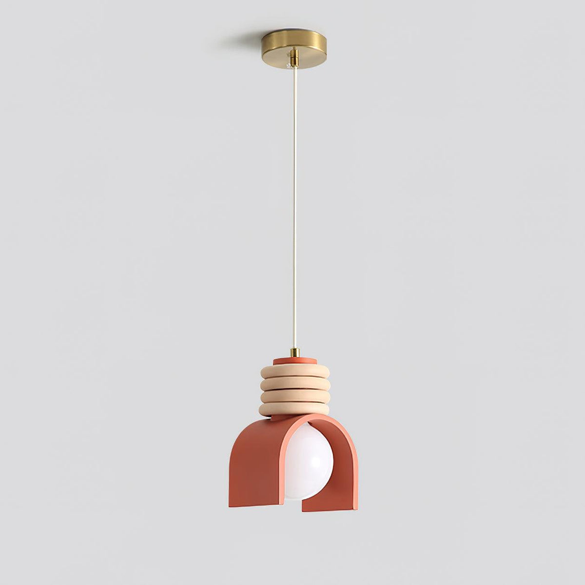 Uvian Moderne hanglamp van glas