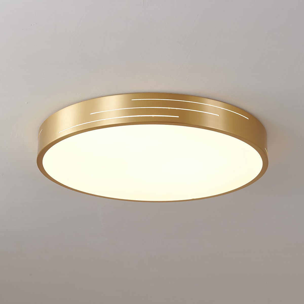 Oriuina plafondlamp messing acryl modern