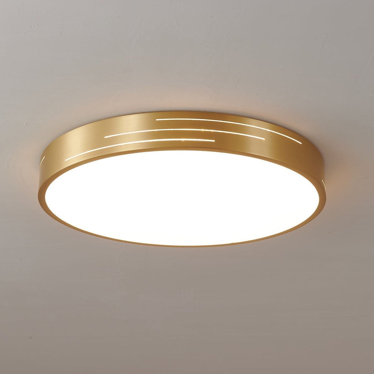 Oriuina plafondlamp messing acryl modern