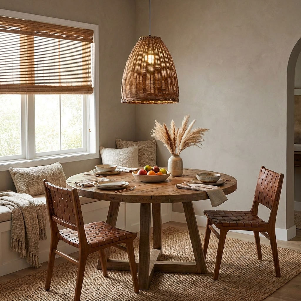 Jarrowcombe Geweven rotan hanglamp
