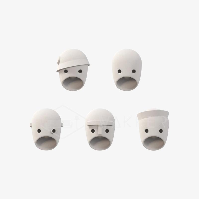 Mask wandlamp van hars