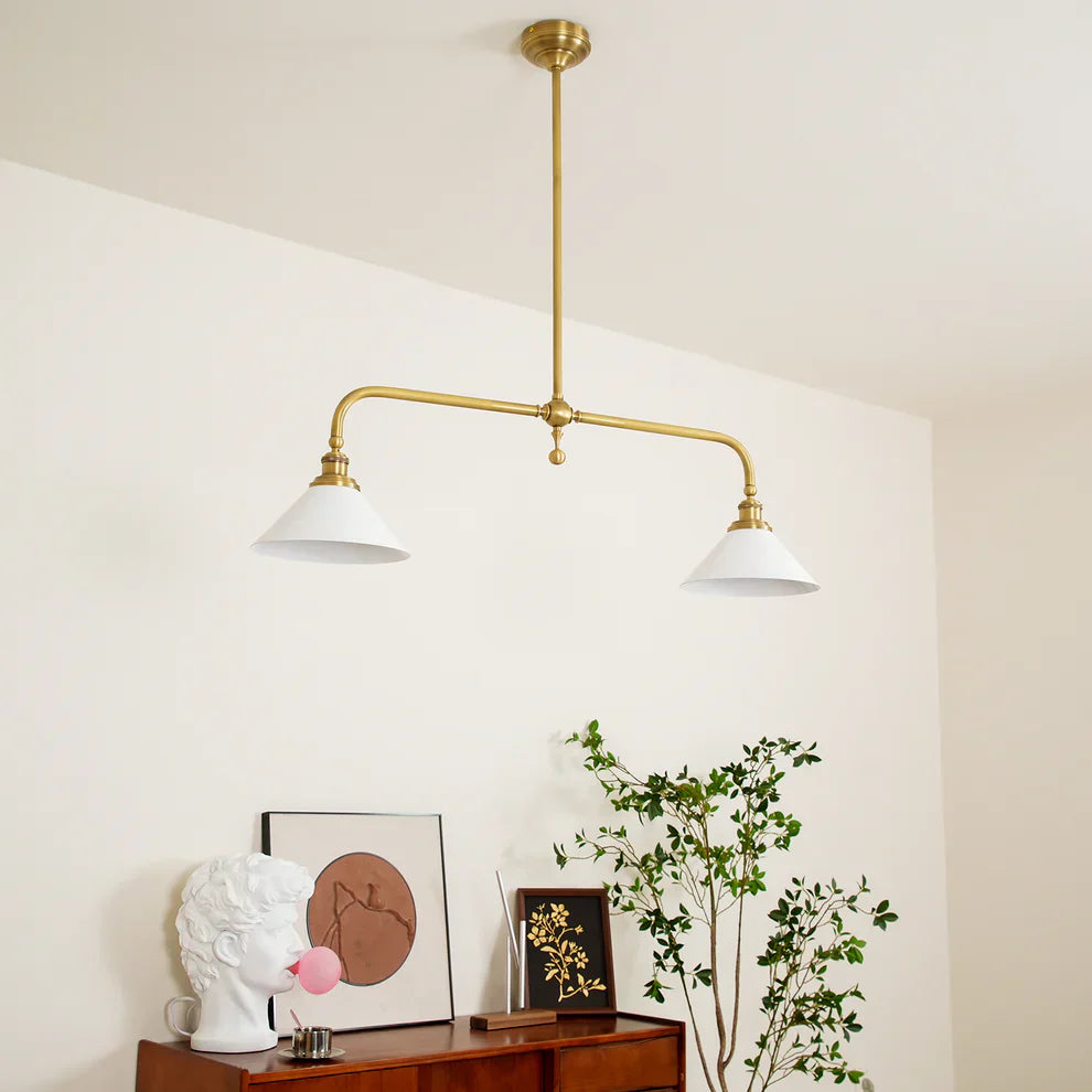 Alessio Vintage Metaal Keramiek Hanglampen Lampenkap Eetkamer Slaapkamer