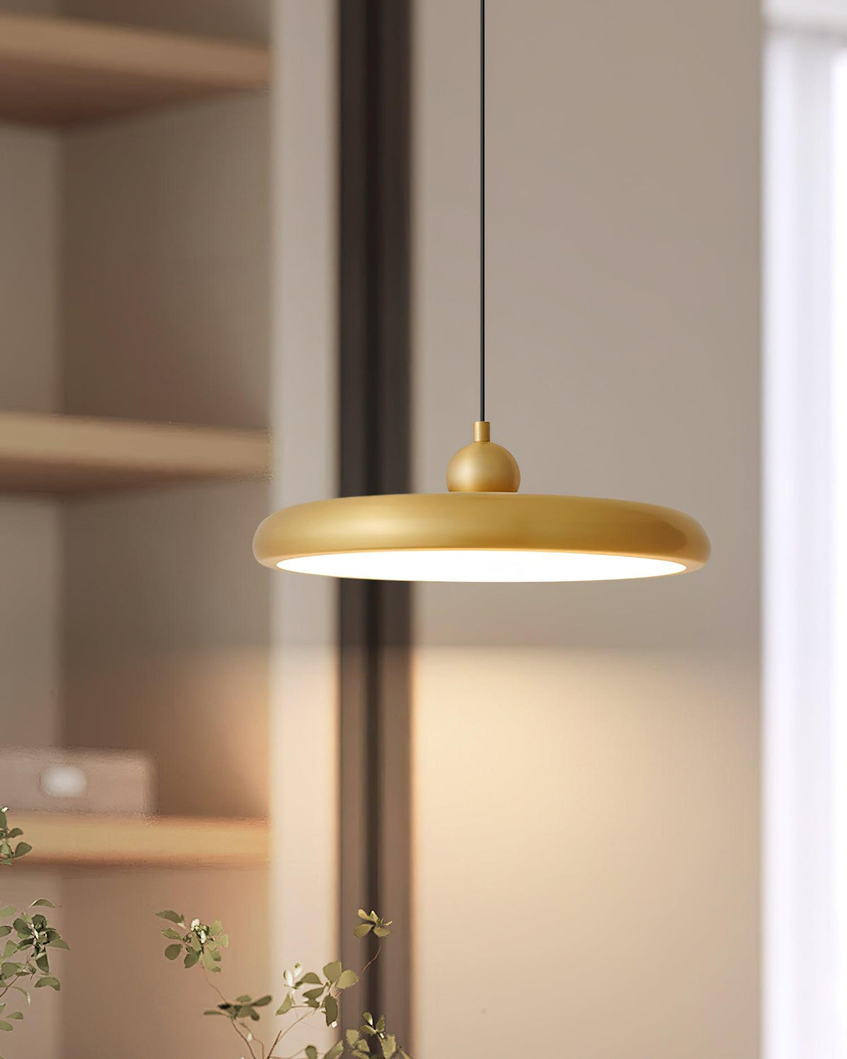 Wynric glamoureus hanglamp messing