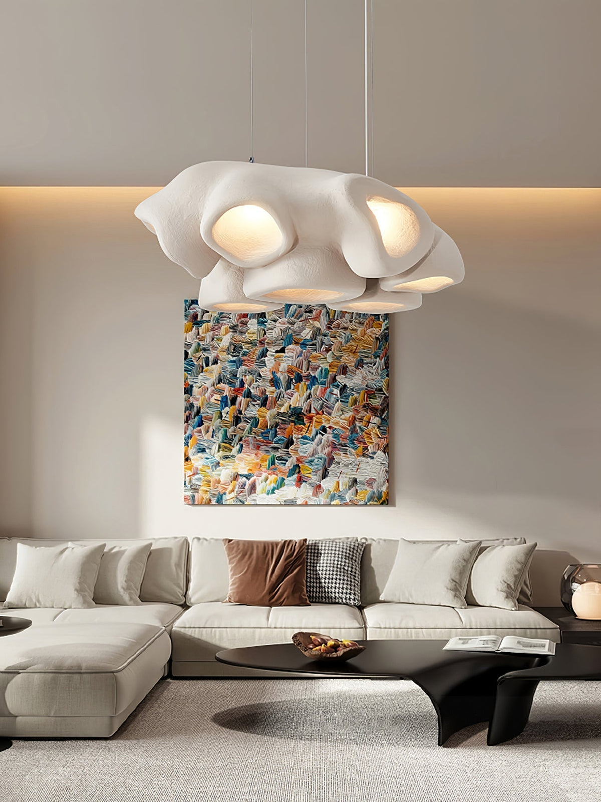 Cloud Moderne hanglamp van polystyreen