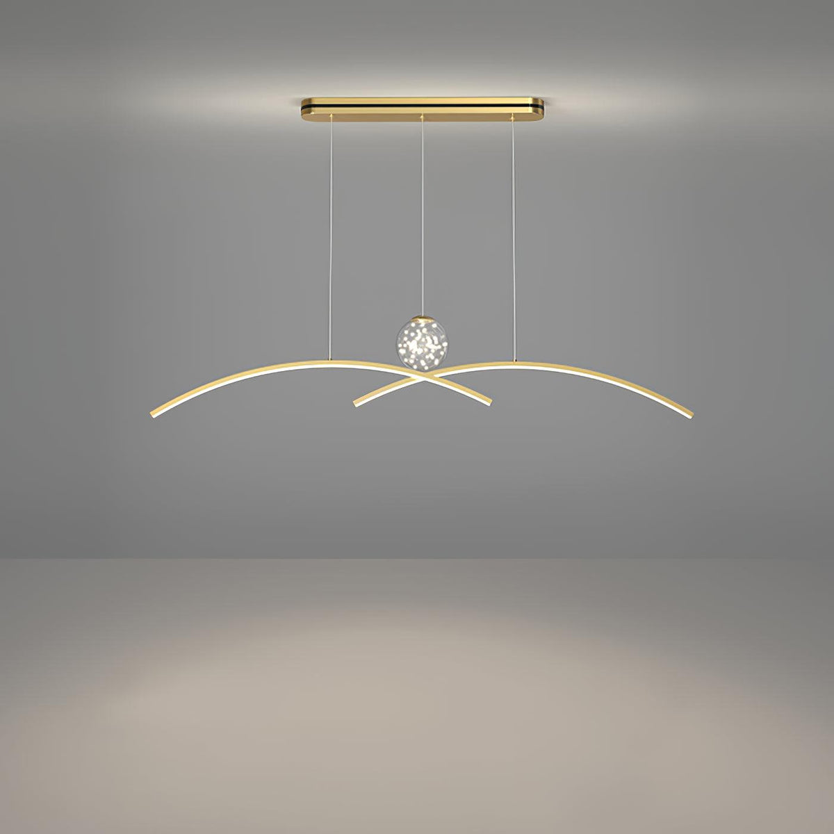 Lumosin acryl hanglamp met minimalistisch ontwerp