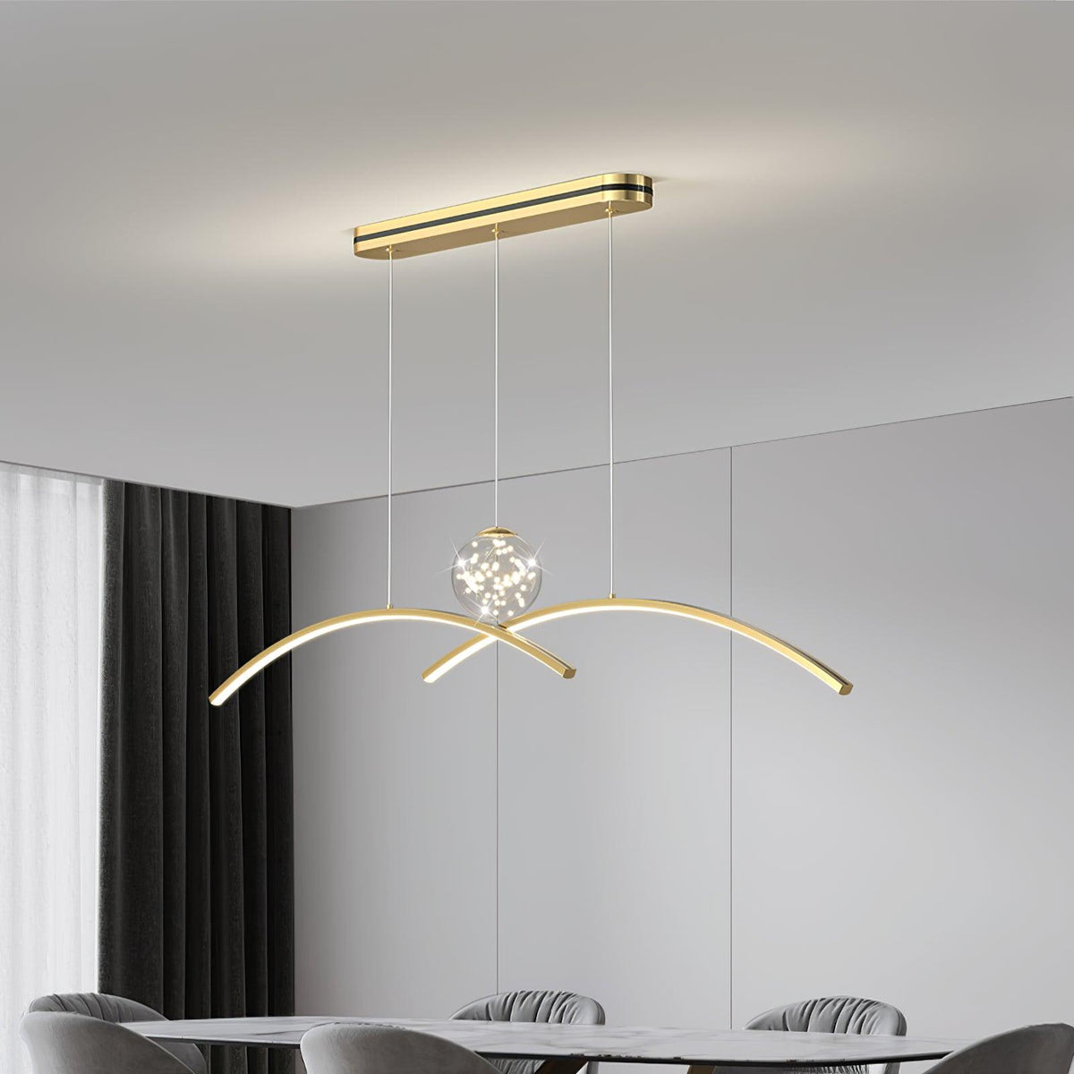 Lumosin acryl hanglamp met minimalistisch ontwerp