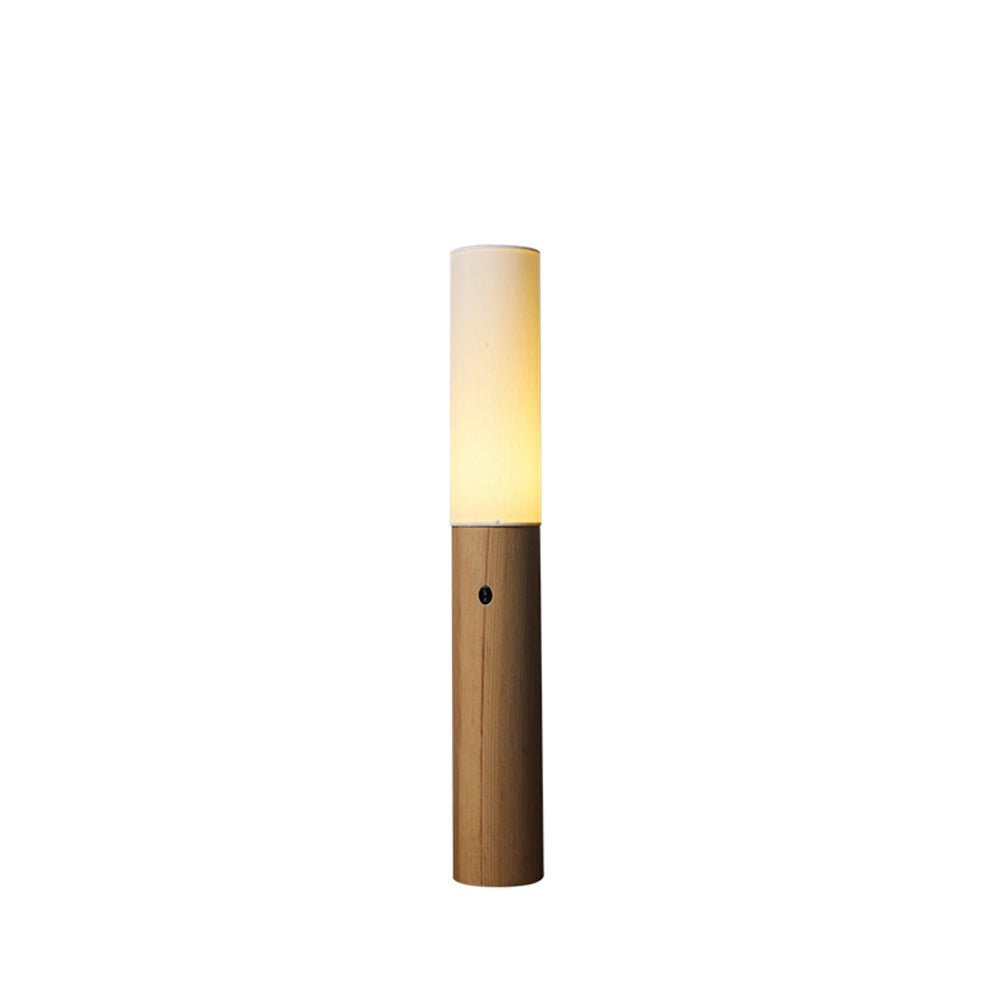 Viraalia Timber Column vloerlamp