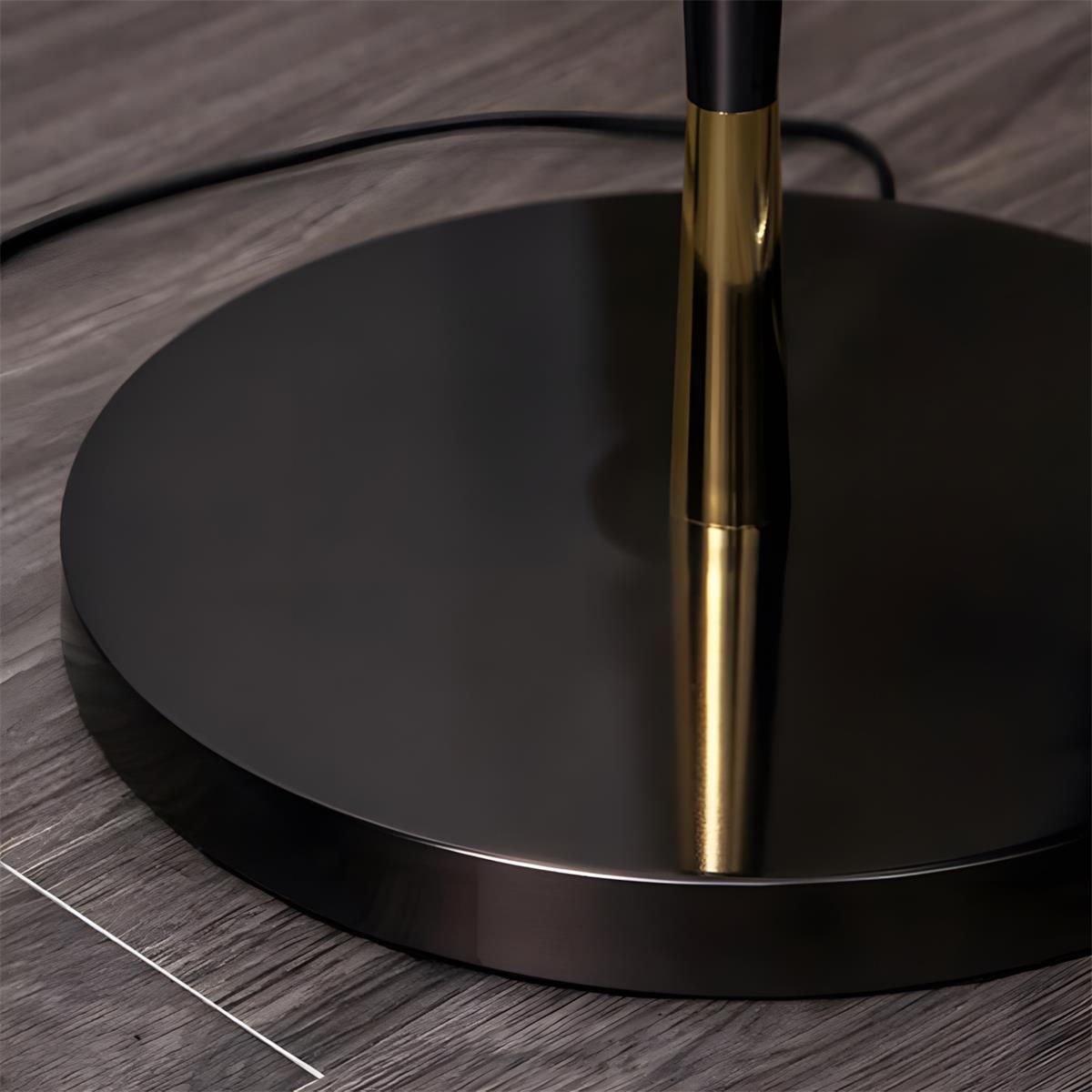 Burlwood vloerlamp